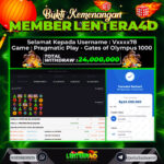 JACKPOT GATES OF OLYMPUS 1000 09 MARET 2026